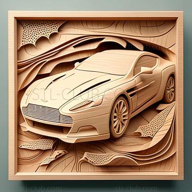 3D мадэль Aston Martin Virage (STL)